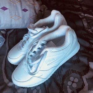 Brand new white filas
